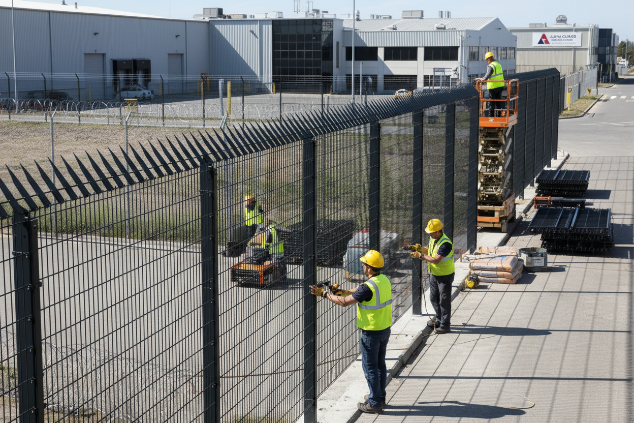 Security Fencing (High-Security / Anti-Climb) Install